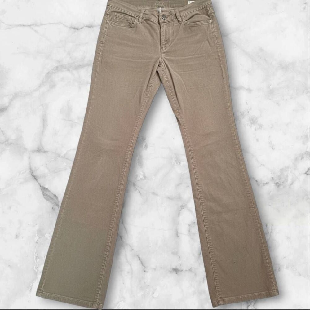 Loft Tan Corduroy Pants Size 27/4